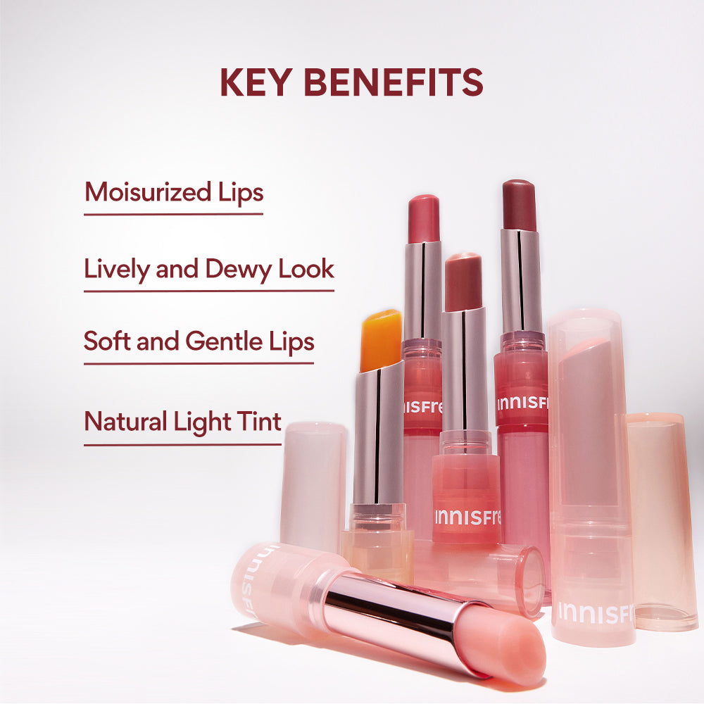 Innisfree Dewy Tint Lip Balm - Power Cherry
